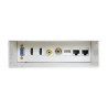 (A127-0340) AISENS CAJA DE CONEXIONES VGA - 2 HDMI - JACK 3.5 - RCA - 1 USB - 2 RJ45