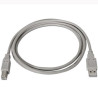 (A101-0004) AISENS CABLE USB 2.0 IMPRESORA TIPO A/M - B/M BEIGE 4,5M