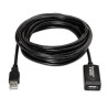 (A101-0020) AISENS CABLE EXTENSIÓN USB 2.0 PROLONGADOR CON AMPLIFICADOR, TIPO A MACHO A TIPO A HEMBRA, 15 METROS