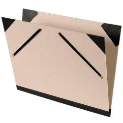 (C200003134) CANSON CARPETA DE DIBUJO A2 52X72CM PERSONALIZABLE CIERRE C/GOMAS GRIS