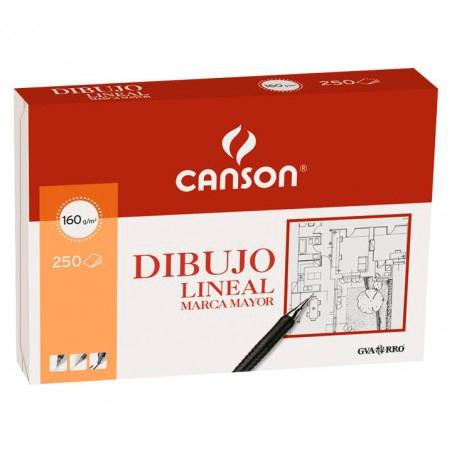 (C200402767) CANSON PACK PAPEL GUARRO BASIK A3 LISO 160GR -250 HOJAS-
