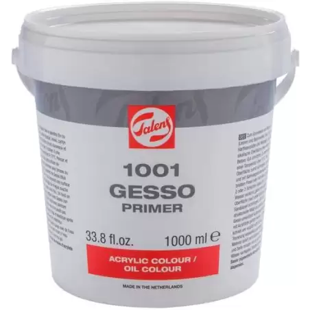 (24192001) TALENS PINTURA ACRÍLICA GESSO PRIMER 1001 PARA IMPRIMACIÓN BOTE 1000ML