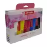 (3582805M) TALENS ART CREATION SET ACRÍLICO INICIACIÓN TUBO 75ML COLORES SURTIDOS ESTUCHE 5 UD