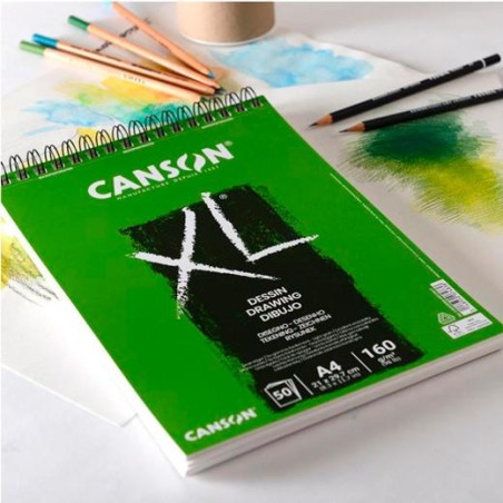 (C400039088) CANSON BLOC DIBUJO XL DRAWING 50H A4 BLANCO