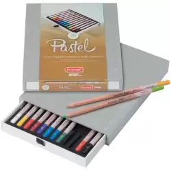 (8840H12) TALENS BRUYNZEEL LÁPICES DE COLORES PASTEL C/SURTIDOS ESTUCHE DE LUJO 12 UD