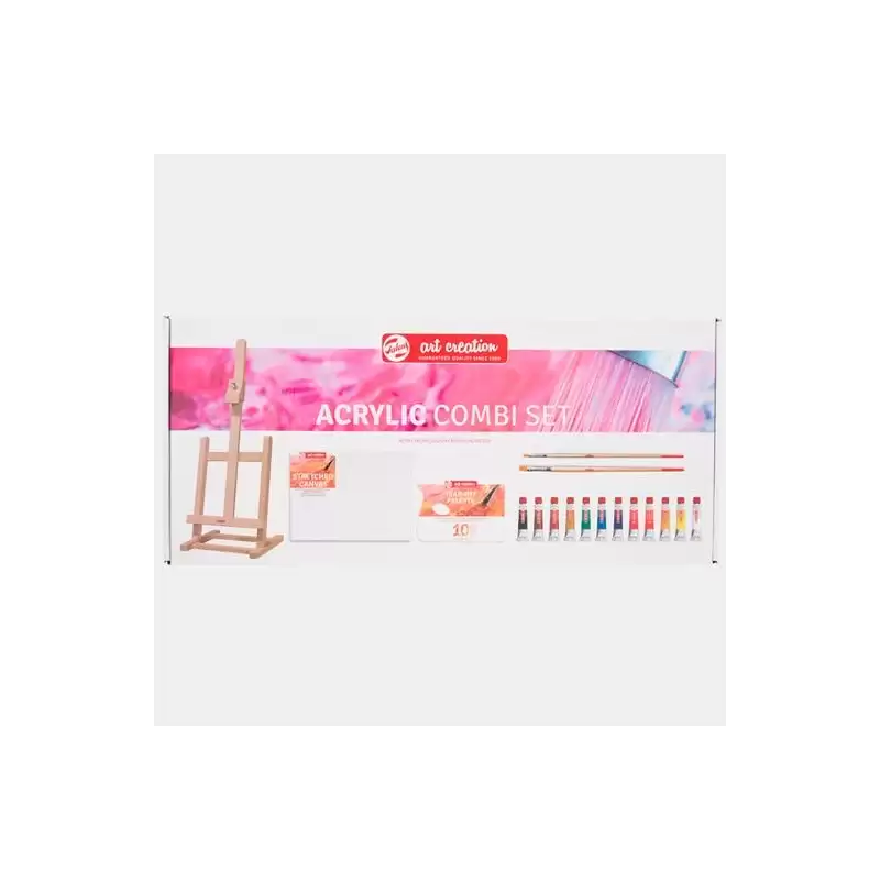 (9011713M) TALENS ART CREATION SET ACRÍLICO COMBI 12 TUBOS X 12ML COLORES SURTIDOS
