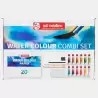 (9012013M) TALENS ART CREATION SET ACUARELA COMBI 12 TUBOS X 12ML COLORES SURTIDOS
