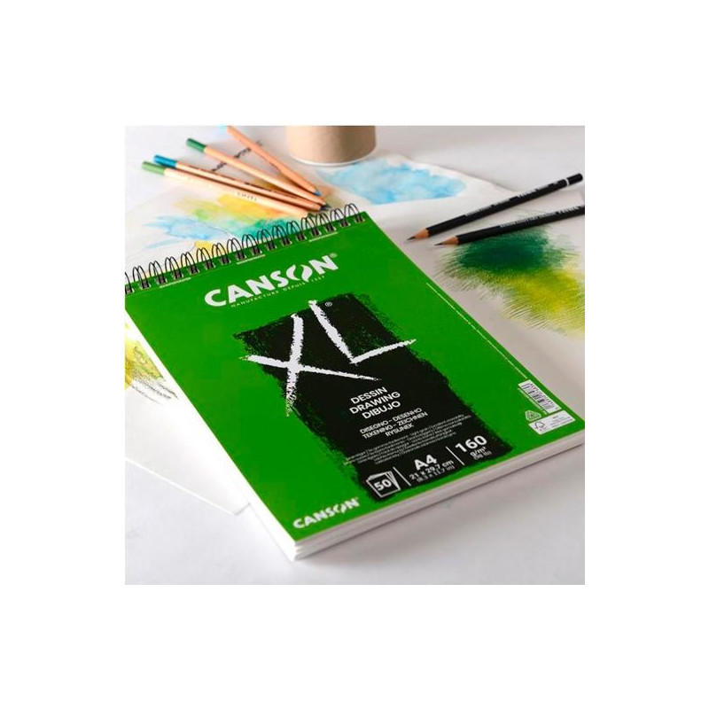 (C400039088) CANSON BLOC DIBUJO XL DRAWING 50H A4 BLANCO