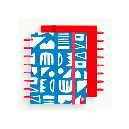 (66015176) CARCHIVO CUADERNO INGENIOX LIMITED EDITION ESPIRAL A5 100H CUADRÍCULA 5X5 TAPAS PP SEMI-RÍGIDO CIERRE C/GOMA AZUL