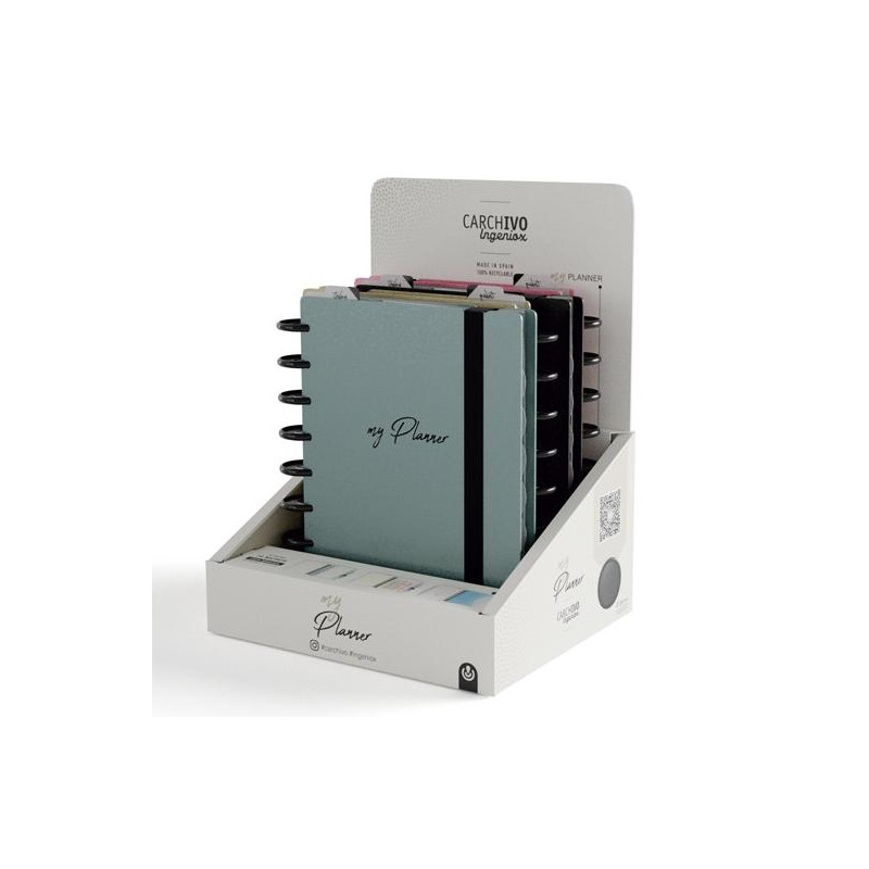 (66045088) CARCHIVO EXPOSITOR 4 MY PLANNER INGENIOX "CLASSIC" 240 PAG SURTIDOS