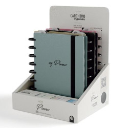 (66045088) CARCHIVO EXPOSITOR 4 MY PLANNER INGENIOX "CLASSIC" 240 PAG SURTIDOS