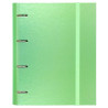 (12257421) CARCHIVO CARPETA ANILLAS 4X35MM CARPEBLOCK METAL C/RECAMBIO 100H A4 90GR 1 BANDA COLOR CARTÓN PLASTIFICADO VERDE