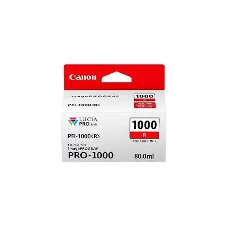 (0554C001) CANON TINTA ROJO IMAGEPROGRAF PRO 1000 - PFI 1000R