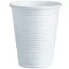 (33001) VASO DE PLÁSTICO PP 220CC BLANCO CAJA 100 UD