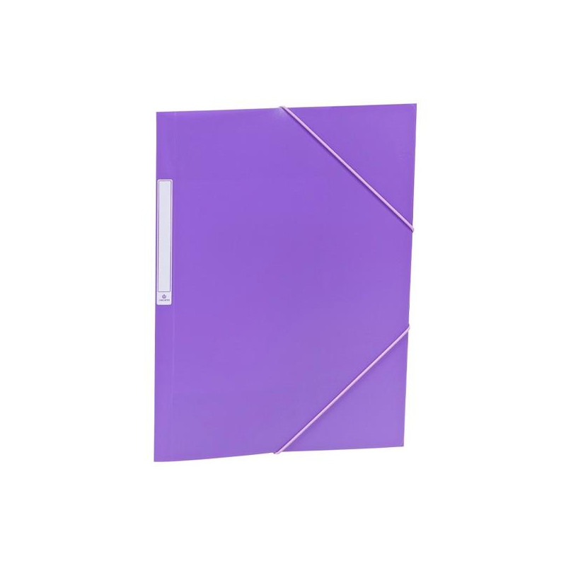 (2033K62) CARCHIVO CARPETA 3 SOLAPAS FOLIO C/GOMAS PP OPACO VIOLETA