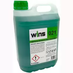 (WINS021) VINFER LIMPIADOR AMONIACAL PINO CONCENTRADO WINS 021 VERDE -GARRAFA 5L-
