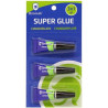 (317015) BISMARK PEGAMENTO INSTANTÁNEO SUPER-GLUE 1GR BLISTER 3 UD