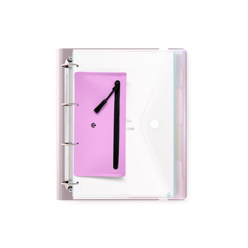 (46010162) CARCHIVO ESTUCHE SLIM CASE PARA CARPEBLOCK 360 VIOLETA