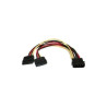(CPSATAY) 3GO CABLE BIFURCADOR ALIMENTACION SATA EN Y