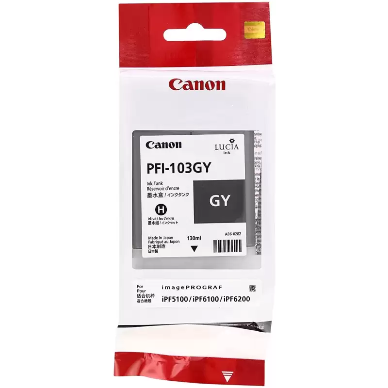 (2213B001AA) CANON TINTA GRIS IPF 5100/6100 - PFI 103GY