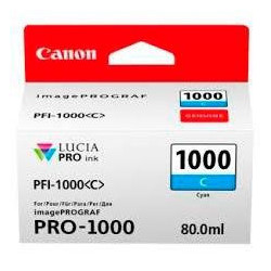 (0547C001) CANON TINTA CIAN IMAGEPROGRAF PRO 1000 - PFI 1000C