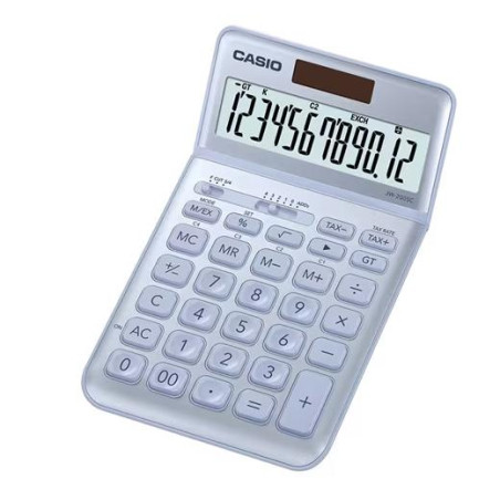 (JW-200SC-BU) CASIO CALCULADORA DE OFICINA SOBREMESA 12 DÍGITOS AZUL