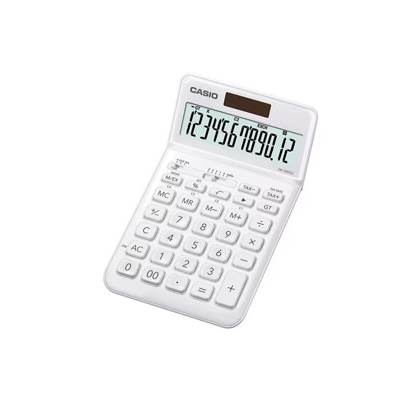 (JW-200SC-WE) CASIO CALCULADORA DE OFICINA SOBREMESA 12 DÍGITOS BLANCO