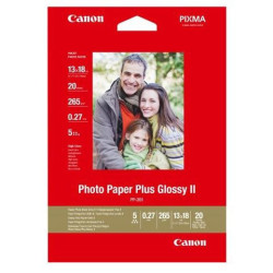 (2311B018) CANON PAPEL INKJET FOTOGRÁFICO BLANCO, 13 X 18 CM, 275 G/M², 20 HOJAS, GLOSSY