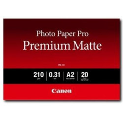 (8657B017) CANON PAPEL FOTOGRAFICO PM-101 A2 PRO PREMIUM MATTE 210GR. (20 HOJAS)