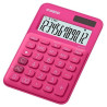 (MS-20UC-RD) CASIO CALCULADORA DE OFICINA SOBREMESA FUCSIA 12 DÍGITOS MS-20UC