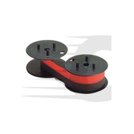 (RB-02) CASIO CINTA IMPRESIÓN DE NAILON 6M X 13MM NEGRO/ROJO