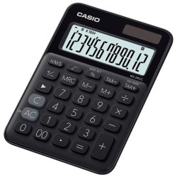 (MS-20UC-BK) CASIO CALCULADORA DE OFICINA SOBREMESA NEGRO 12 DÍGITOS MS-20UC