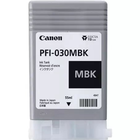 (3488C001) CANON TINTA NEGRO MATE IMAGEPROGRAF TA 20/30 - TM 240/340 - PFI 030MBK