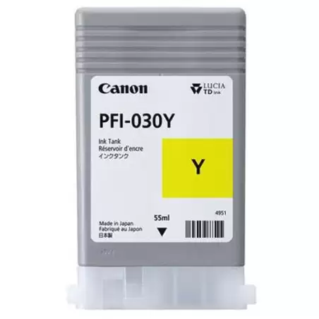(3492C001) CANON TINTA AMARILLO IMAGEPROGRAF TA 20/30 - TM 240/340 - PFI 030Y