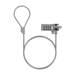 (ASLK-D40N01-SL) AISENS CABLE DE SEGURIDAD CON CERRADURA  DE COMBINACION PARA ORDENADOR