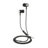 (UP500BK) CELLY AURICULAR JACK 3.5 STEREO CON MICROFONO NEGRO