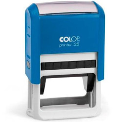 (102956) COLOP PRINTER 35 30X50MM AZUL/AZUL