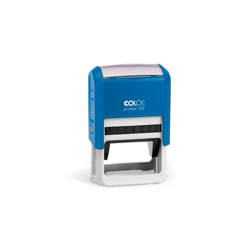 (102956) COLOP PRINTER 35 30X50MM AZUL/AZUL