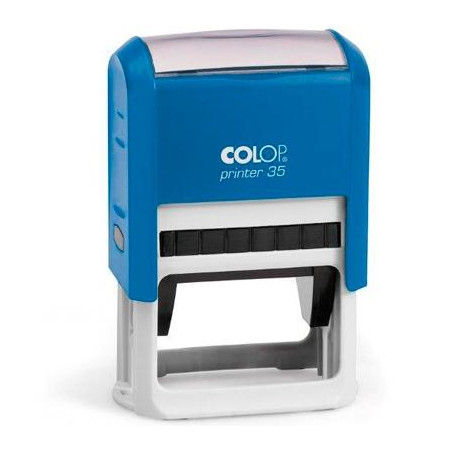 (102956) COLOP PRINTER 35 30X50MM AZUL/AZUL