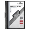 (220901) DURABLE CARPETA DOSSIER PINZA DURACLIP 60 NEGRO A4 -25U-