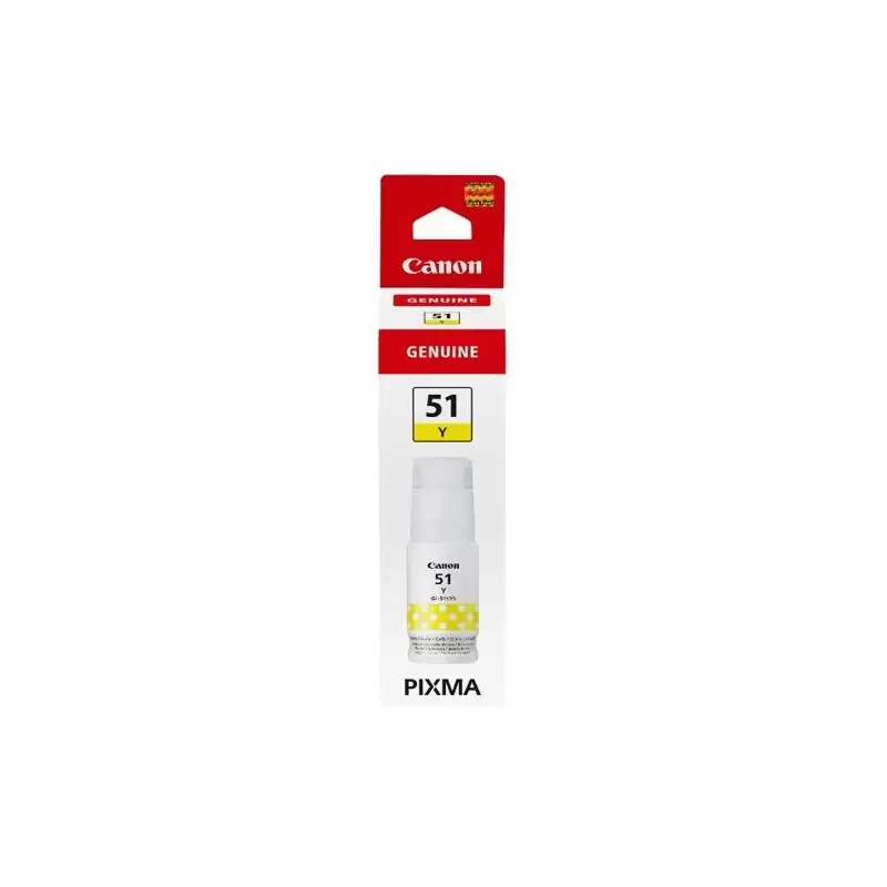 (4548C001) CANON BOTE TINTA AMARILLO PIXMA G 1520/2520/3520/3560 - GI 51Y