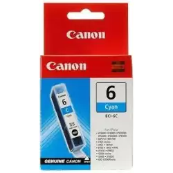 (4706A002) CANON  TINTA CIAN BCI 6E C 13ML S- 800 820 820D 830D 900 9000 I- 950 965 9100 560 865 905D 9950 990 6500 9100 99...