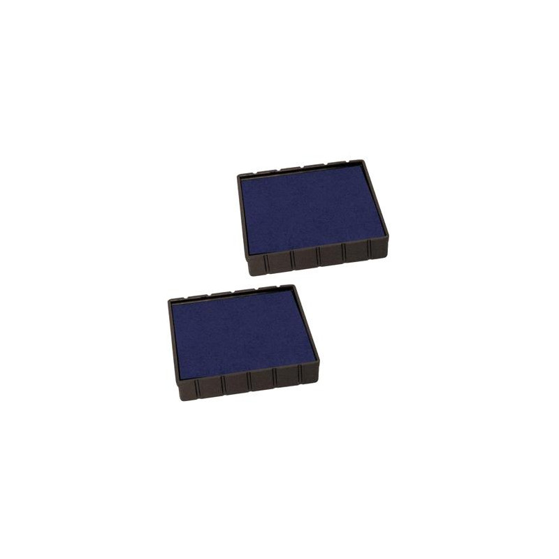 (128834) COLOP ALMOHADILLA E/52 AZUL BLISTER -2U-