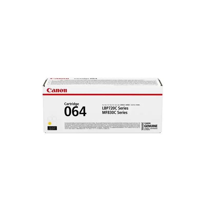 (4931C001) CANON TONER AMARILLO I-SENSYS LBP 720C SERIES - MF 830C SERIES - 064Y