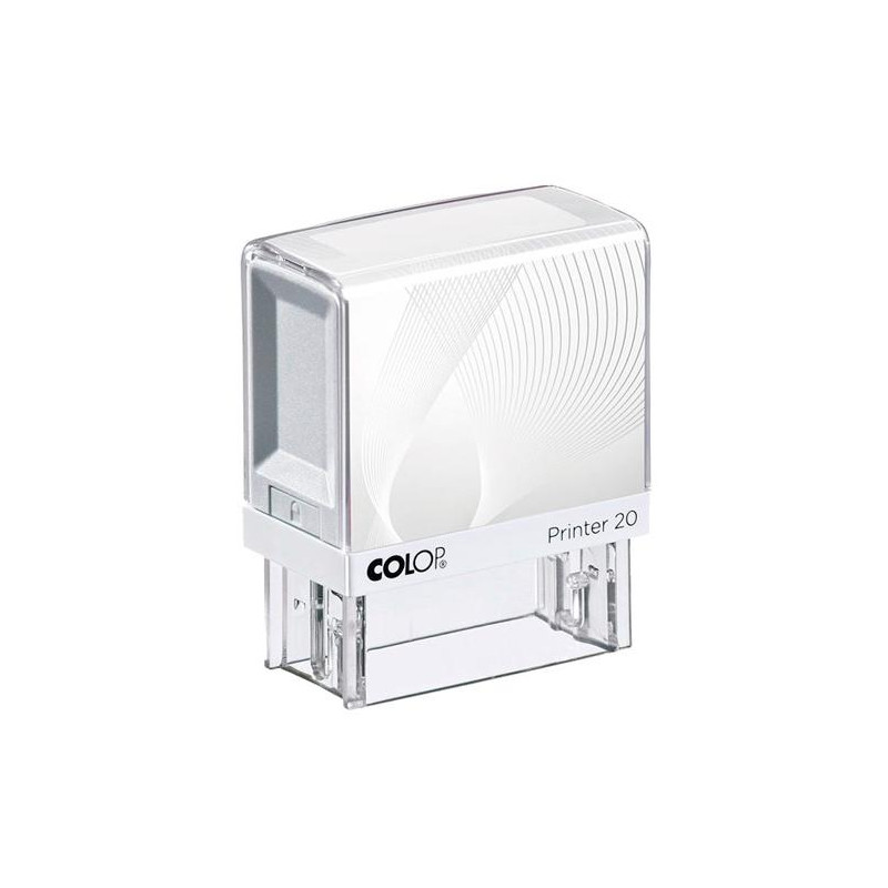 (144754) COLOP PRINTER 20 G7 14X38MM BLANCO/AZUL NO INCLUYE PLACA DE TEXTO PERSONALIZADA