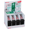 (E-3000) EDDING MARCADOR PERMANENTE 3000 NEGRO EXPOSITOR 48 UD