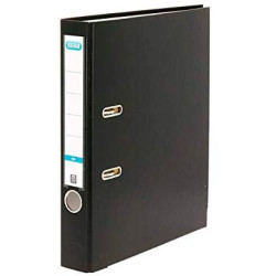 (100023260) ELBA ARCHIVADOR PALANCA RADO TOP LOMO 50MM A4 C/CANTONERAS CARTÓN FORRADO PP NEGRO