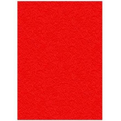 (9057) DISPLAST TAPAS ENCUADERNACIÓN A4 CARTÓN GOFRADO 900GR ROJO PAQUETE 50 UD