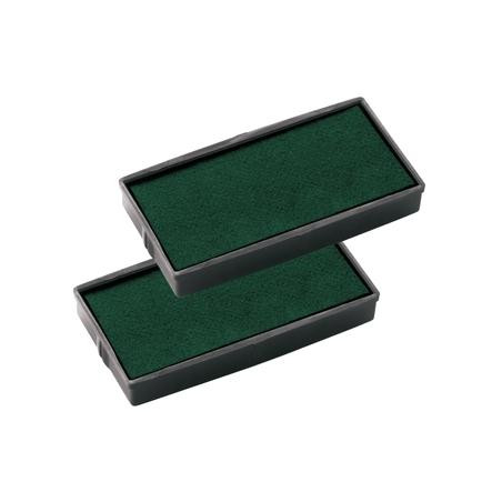 (167304) COLOP ALMOHADILLA E/40 VERDE BLISTER -2U-