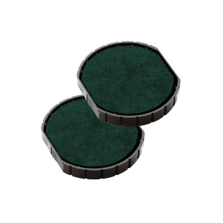 (501382) COLOP ALMOHADILLA E/R50 VERDE BLISTER -2U-